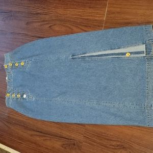 Leonard Sports Jean Skirt
